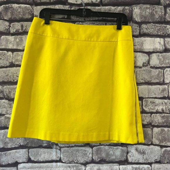 Ann Taylor Dresses & Skirts - Ann Taylor Yellow Fully Lined Skirt Size 6
